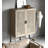 Retro Rattan Large-Capacity Pantry Cabinets