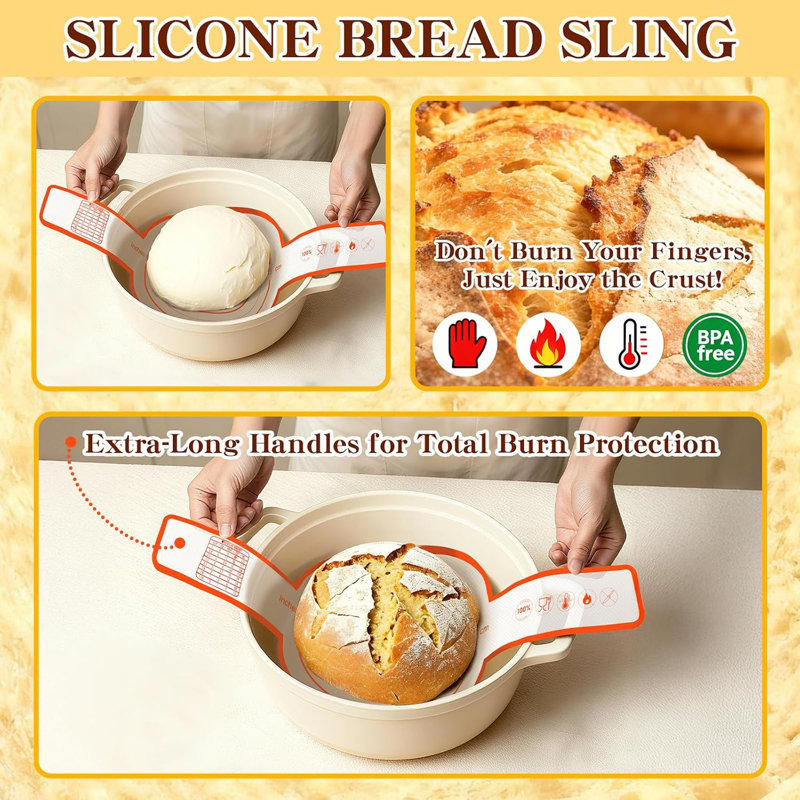 Sourdough Starter Kit, Bread Proofing Baskets