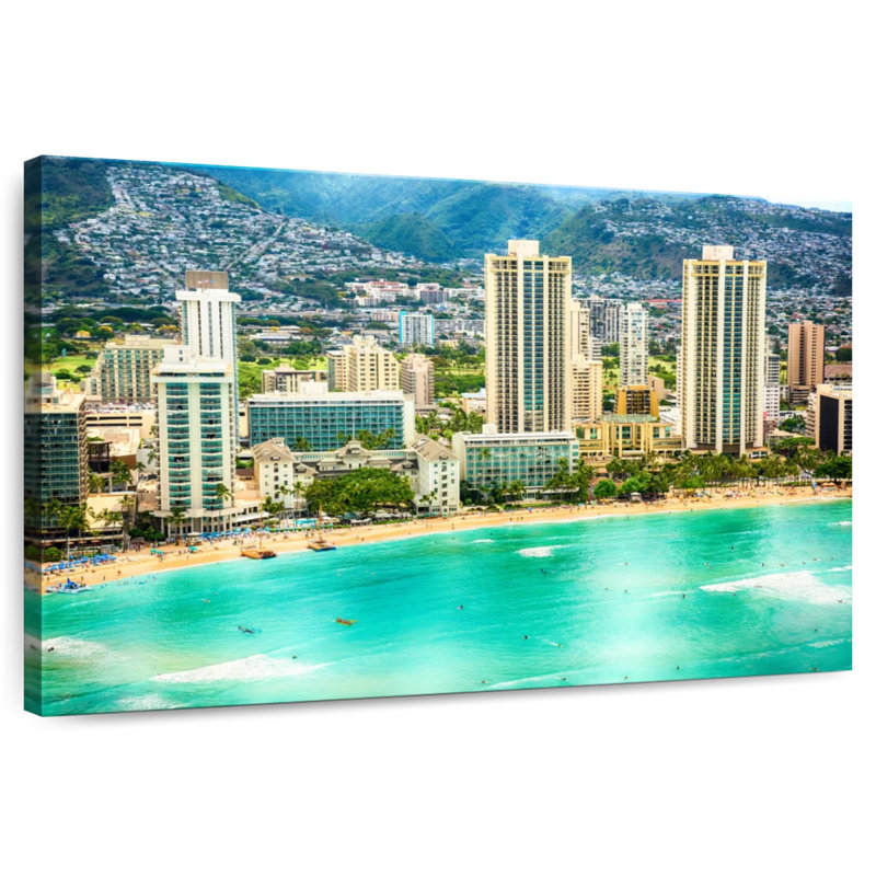 Gillard Waikiki Beach, H 26 po x l 39 po