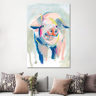 Fluorescent Farm II by Jennifer Paxton Parker - Wrapped Canvas Gallery-Wrapped Canvas Giclée