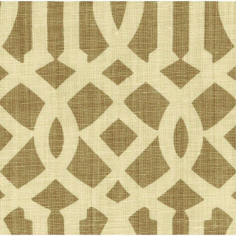 Tissu Imperial, Naturel / café