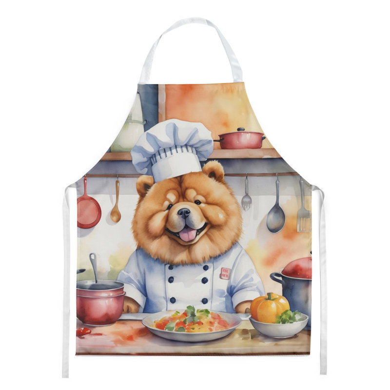 No Pattern Bib Apron