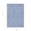 Tapis lavable intérieur / extérieur ivoire 9 pi x 12 pi floral