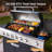 6-Burner Propane Gas Grill With Side Burner & Cover – 68,500 BTU Stainless Steel Outdoor BBQ Grill For Patio, Backyard, And Family Gatherings