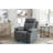 Gray 270 Degree Swivel Glider Power Chair With Bluetooth Speaker-674563103