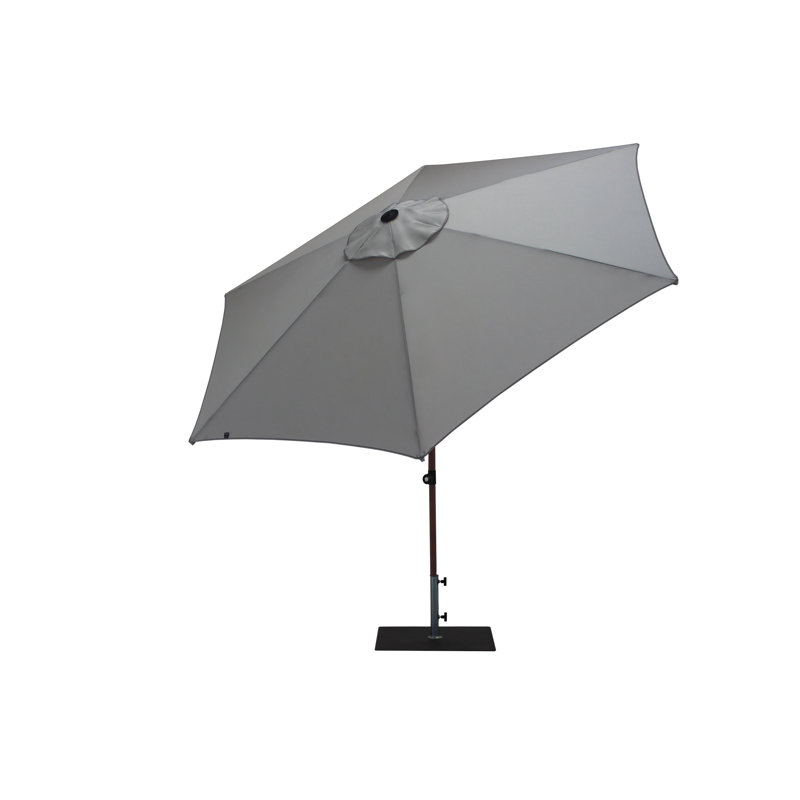 Aolaith 300cm Market Parasol, Grey