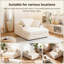 Oversized Cloud Chaise Lounge With Cup Holders & Side Pocket, No Assembly Required, Corduroy-327644086
