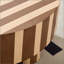 Table basse ronde, finition pour salon