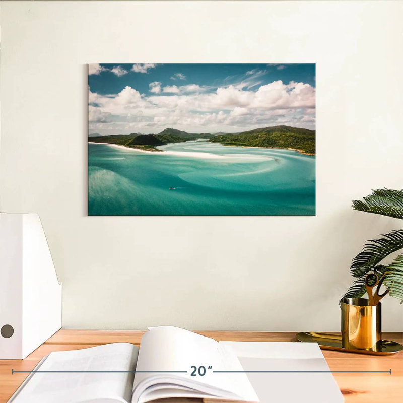 Gillard Whitehaven Beach, H 8 po x l 12 po