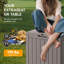 Boîte de rangement 31 gallons imperméable, durable et verrouillable avec siège-112273768