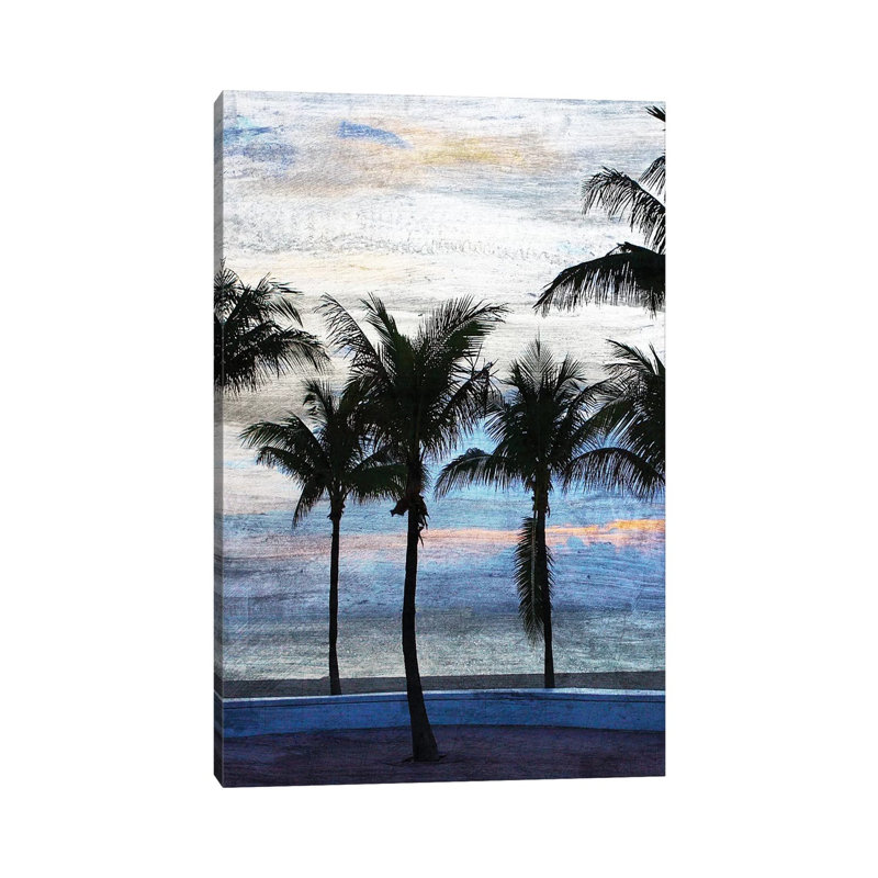 Sunset At The Beach I by Kimberly Allen - Wrapped Canvas Print, 30.48cm H x 20.32cm W x 1.905cm D