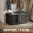  31.89" 2-Door 8+ Pairs Shoe Storage Cabinet and Shoe Storage Bench-654161049