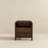Solid Wood Nightstand With Two Drawers