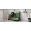 Ensemble de meuble-lavabo vert 30 po avec lavabo, armoire de rangement avec porte à fermeture en douceur, 3 tiroirs à fermeture en douceur et plateau amovible, structure en bois massif-160375789