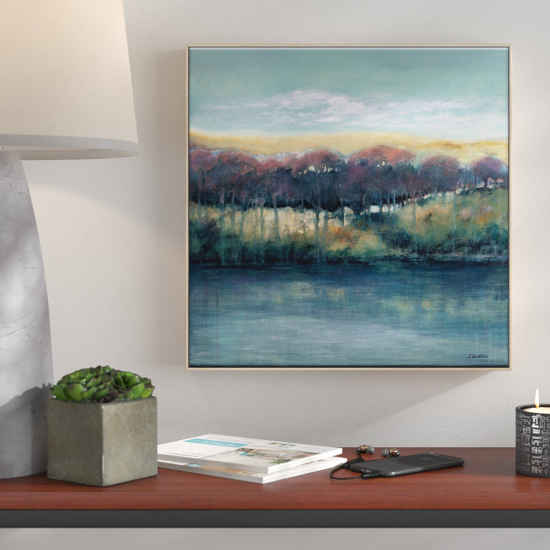 Lydia Ben-Natan - Print on Canvas, Timber, 61cm H x 61cm W 