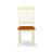 3 Piece Kitchen Table & Chairs Set Contains a Rectangle Dining Room Table with Butterfly Leaf and 2 Solid Wood Seat Chairs, Buttermilk & Cherry-1092839017