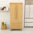 Elegant Wood Storage Cabinet - Adjustable Shelves, Quiet Hinges-694184071