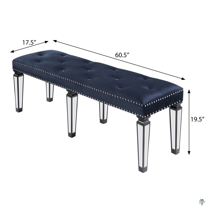 Banc capitonné
