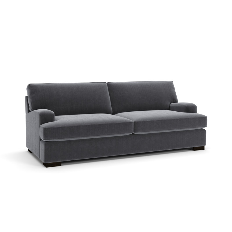 Brooklyn 93'' Sofa, Andrew Slate Performance Chenille