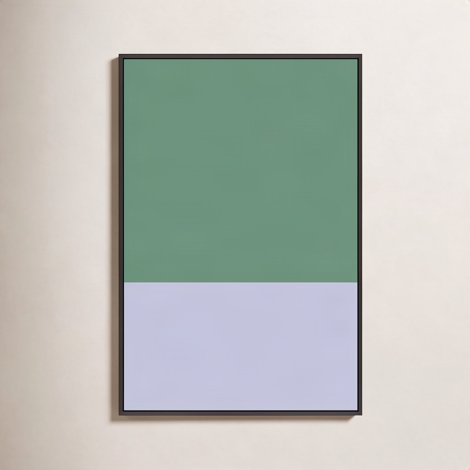 Color Studies "Color Studies 4" Print, 25" H x 17.5" W x 1.25" D, Black Framed Canvas