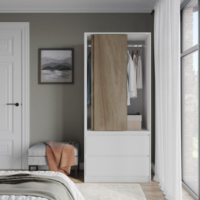 Solid Wood Wardrobe