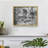 Found Textures VI -Framed Print - Restickable