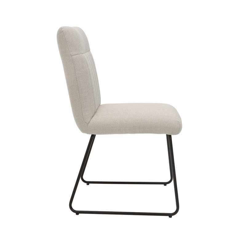 Upholstered Side Chairs 2Pc Set