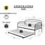 Black Twin Daybed With Trundle - Support, Bedroom Sure Distinguished