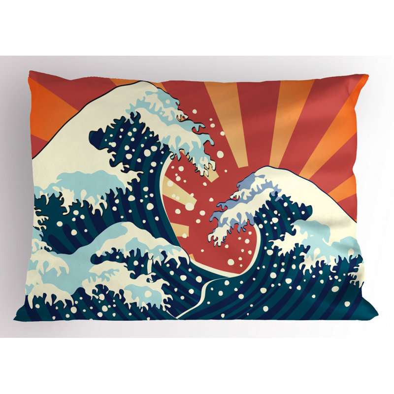 Sun Polyester Sham Set, Queen