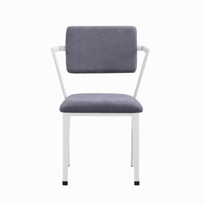 Metal Frame Office Chair With Padded Cushion