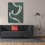 «Fluidité Duet 1» par Danhui Nai, art mural sur toile-1247626951