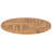 Tabletop Natural Teak Solid Teak Wood 23.6 in Durable Round Wooden Table Top