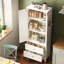72 armoires garde-manger en acier blanc avec tablettes réglables et tiroirs