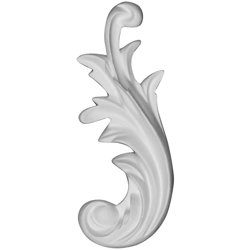 Edwards 5'' H x 2'' W x 0.62'' D Urethane Onlay Scroll
