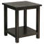 Table de bout en bois avec tablette-1970248960