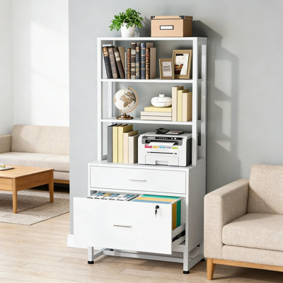 Classeur robuste à 2 tiroirs pour le rangement et l'organisation de bureau | Idée de cadeau