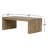 Emogene Franconia Solid Wood Sled Coffee Table