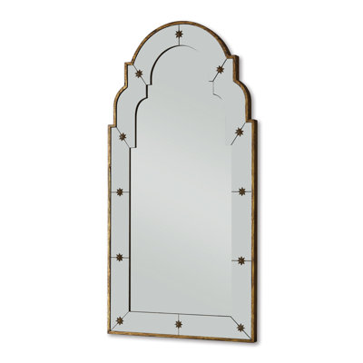 Star Solid Wood Flat Wall Mirror