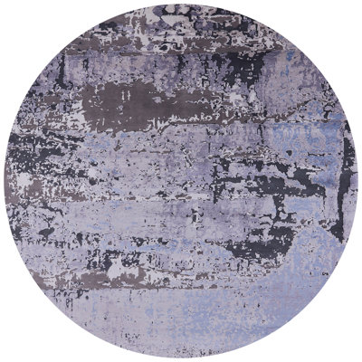 Tapis abstrait gris