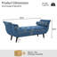Banc rembourré en velours-685499103-685499100