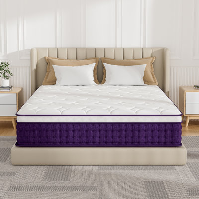 12 Inch Full Size Mattress, Soft Gel Memory Foam Mattress, Cloud-like Comfort & Pressure Relief