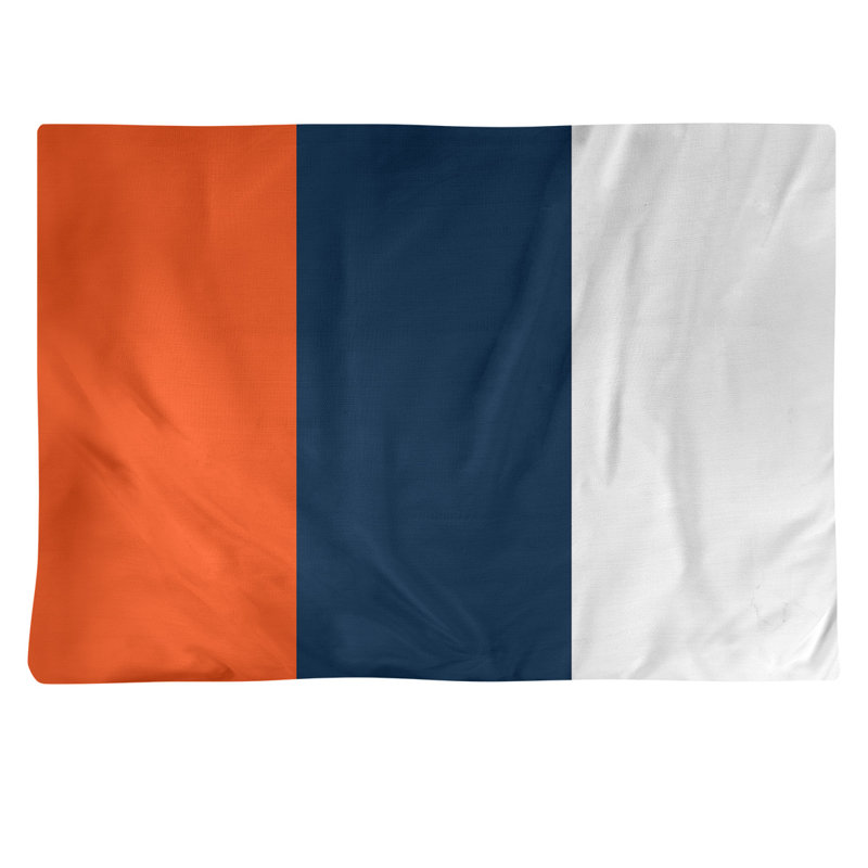 Récapitulatif en coton 18" retour football Denver, Bleu marine