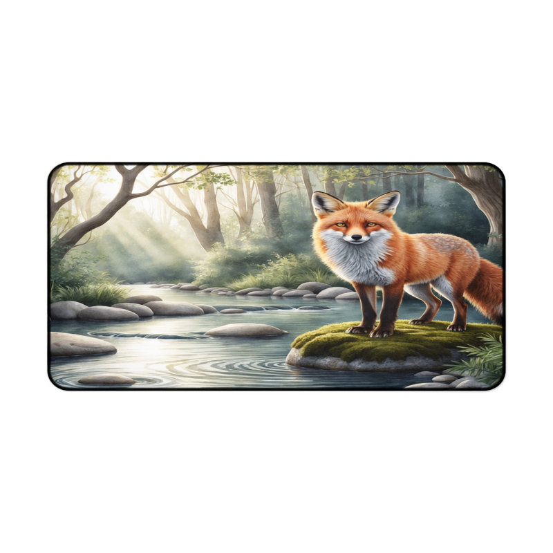 Polyester Desk Pad, 14.4x12.1