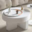 Table basse moderne de style crème-106853715