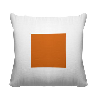 Ridge Geometric Square Indoor/Outdoor Throw Pillow