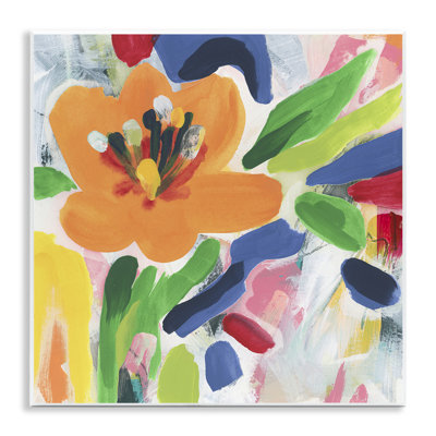 Plaque murale «Blossoms in Rich Hues», design par June Erica Vess