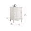 Berkshire 24'' Single Bathroom Vanity with Top-54291934-88854990