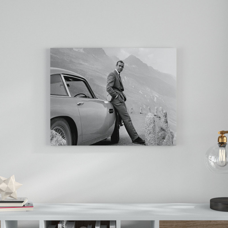 James Bond - No Frame Print, 40cm H x 40cm W x 3.8cm D, Paper