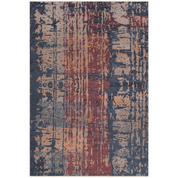 Wool Abstract Indoor Rug