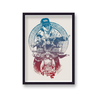Big Trouble In Little China V3 Reimagined Movie Poster - Single Picture Frame Print